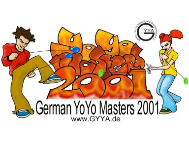 German Yo-Yo Masters Logo gezeichnet von PAC!