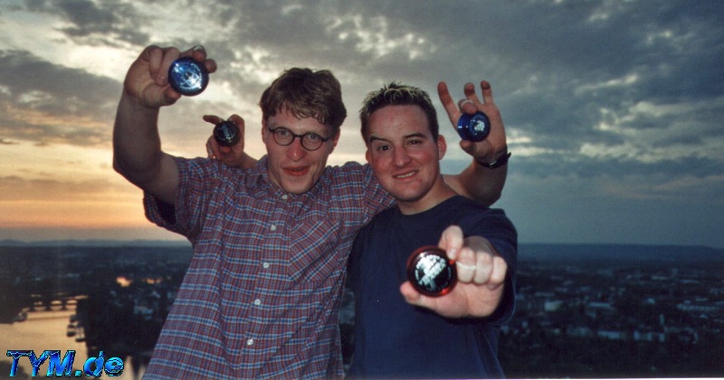Dennis and Jumper @ Koblenz YoYo Camp 2000