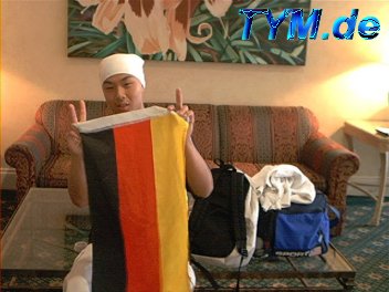 Paul Han and the German Flag